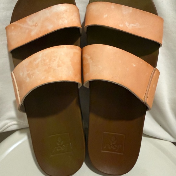 Reef Women's Sandals Mottled Peach Straps ( sz 8) - Picture 4 of 5